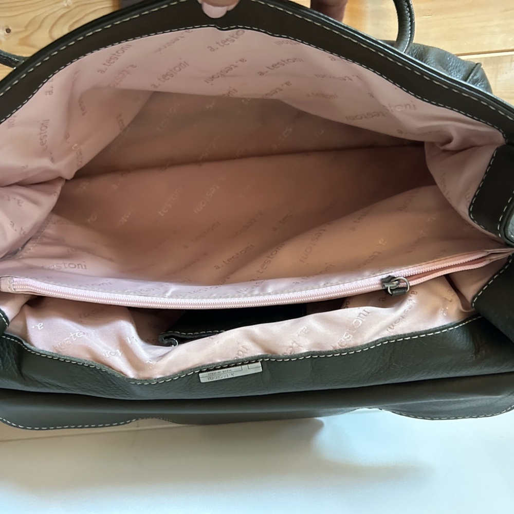 A. Testoni Leather Purse - Picture 4 of 9